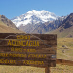 Bild in einem Nationalpark der Argentinischen Anden auf 6962 Meter ü.N.