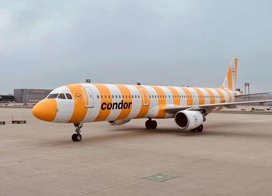 Condor Condor Flugzeug am Boden